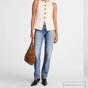 NWOT Madewell Longline Straight Women's Jeans 29T